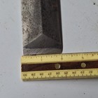 Vintage Original Slick  New Wood Handle Approx  2 Inch Wide Blade