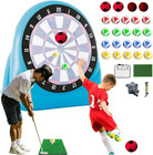 Outdoor 6ft Inflatable Football Board Sticky Soccer Balls Kicking Shooting Game