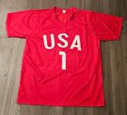 Hope Solo Signed Team Usa Women s Soccer Jersey  jsa Coa  2xgold Medalist