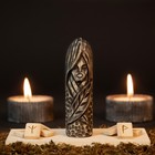 Eir Wooden Figurine     Norse Goddess Statue For Altar   Shelf Decor