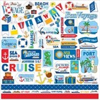 Carta Bella Bon Voyage Scrapbook Collection Kit  12x12 Paper Stickers Echo Park