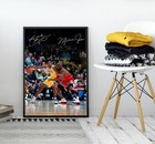 Michael Jordan Guarding Kobe Bryant Poster  Sport Poster  Michael Jordan Poster