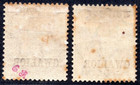 India 1885 Uk Gwalior Queen Victoria S g   1-2 S c   1-2 Original Gum