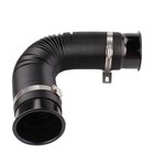 Universal 3   Flexible Car Cold Air Intake Hose Filter Pipe Telescopic Tube Kit