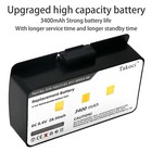 3400mah Battery For Garmin Gpsmap 276 276c 296 396 376 376c 378 496 495 egm478