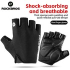 For Rockbros Cycling Glove Half-finger Gloves Breathable Sweat-wicking Glove