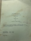 1948 Script   of Freedom We Sing  Stage Play By Elliott Fisher Brown- Very Rare