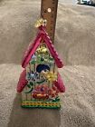 Christopher Radko Bluebird Suites Birdhouse Christmas Ornament Bird Blue