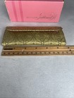 Vtg Revlon Implements Gold Brocade Kit Original Pink Box Nail And Comb Set Mcm