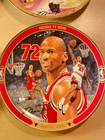 Michael Jordan Collector Plate Lot 4 Upper Deck Bradford Exchange Bulls Wizards
