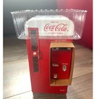 Coca Cola Die Cast Metal 1950 s Vending Machine Musical Bank Enesco Nib 