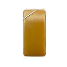 1x Windproof Golden Dual Arc Plasma Electric Lighter Usb-rechargeable Flameless