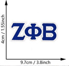 Zeta Phi Beta - Sorority - 1920 - Embroidered Iron-on Patch