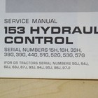 Cat Caterpillar 153 Hydraulic Control Service Repair Shop Manual D5 Tractor Book