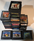    vintage Atari Game Cartridge Lot - 25  Games 2600   5200 Pac-man G i  Joe
