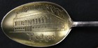 Sterling Silver 4  Souvenir Demitasse Spoon Boston Public Library Ma Faneuil