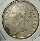 British East India Company 1840 Victoria Silver Rupee   Marvelous Grade  As-33