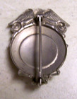 Vintage Clerk Exeter Fire Department Engine   1 Obsolete Badge Eagle Seal