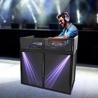 Dj Display Stand Dj Event Booth Facade Dj Facade Booth Table Portable Dj Control