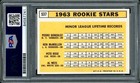 Sale  Pete Rose Signed 1963 Topps Rookie Retro Reprint Card 537 Reds Psa dna