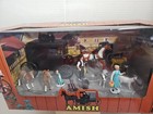 New Ray Amish Mennonite Horse Drawn Farm Plastic Figures   37505 Nib