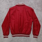 Vintage Frontier Hotel Casino Las Vegas Jacket Mens Large Red Poker Jack Straus
