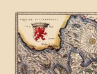 Historic Map - Holland Netherlands - Ortelius 1574 - 23 X 29 91