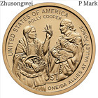 2026 Us Native American Dollar   p d Mark  2 Coins - Free Shipping