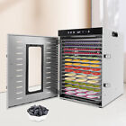16 Tray Food Dehydrator Fruit Vegetable Preserver Dryer W led Touch Screen 1350w