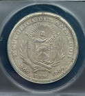 El Salvador - 1 Peso - 1909 Anacs Vf30 Details