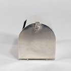 Vintage Tiffany   Co  Sterling Silver 925 Figural Mailbox Roll Stamp Dispenser