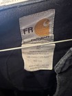 Carhartt Fr Work Shirt Xl Navy Reflective Stripes 88  Cotton 12  Nylon