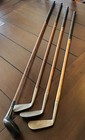 4 Special Vintage Hickory Shaft Display Clubs W Jack Nicklaus Cert Of Authen 