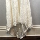 Chi Chi London Womens Wedding Dress Size 10 White Lace Mermaid Bridal Gown