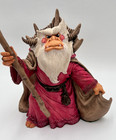 Vintage 1988 Krystonia Evil Lord N borg Figurine 1092 Large Crystal Staff