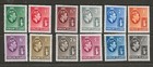 Br Virgin Isles  22-2284  Kgv1 1938 Definitive  Full Set Of 12 Mm   Mh