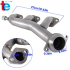 For 1999-2004 Ford Mustang V6 3 8l 3 9l Exhaust Manifold Left Side W  Gasket Kit