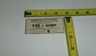 Queen Yes Vintage Rare Concert Ad Advert Feb 20th 1971  Kingston Polytechnic