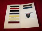 Rare British Leyland Austin-mg Colors -publication No  Bmc 143 c 17 7  19105 