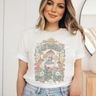 Grateful Heart Mushroom Vintage Retro Nature Love Comfort Tee