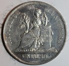 1894  Guatemala 1 Peso Au Det    g1040
