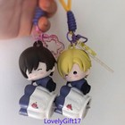 2pc Official Ouran High School Host Club Haruhi Tamaki Suoh Pvc Keychain Pendant