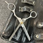 2 Professional Hair Cutting Scissors   Thinning Shears Kit - Razor Edge 