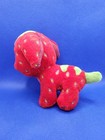 Neopets Strawberry Poogle Plush Jakks Pacific Keyquest Stuffed Animal 2008 5 