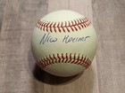 Jsa Nico Hoerner Rare Full Name Signed Official Baseball Coa Chicago Cubs Romlb
