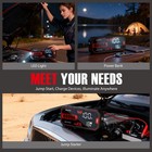 6000a Power Bank Heavy Duty Truck Battery Booster Pack Jump Starter Box Portable
