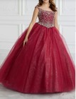 Jenniferwu Customer Made Long Gown Kid Little Girl Pageant Party Formal Dress
