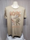 Ac dc Heat Seeker Adult Brown Xl Tshirt