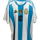 Lionel Messi Autographed Argentina Jersey  10  coa