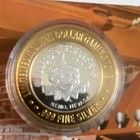 Circus Circus Reno Nv  10 Casino Gaming Token  999 Fine Silver Limited Edition